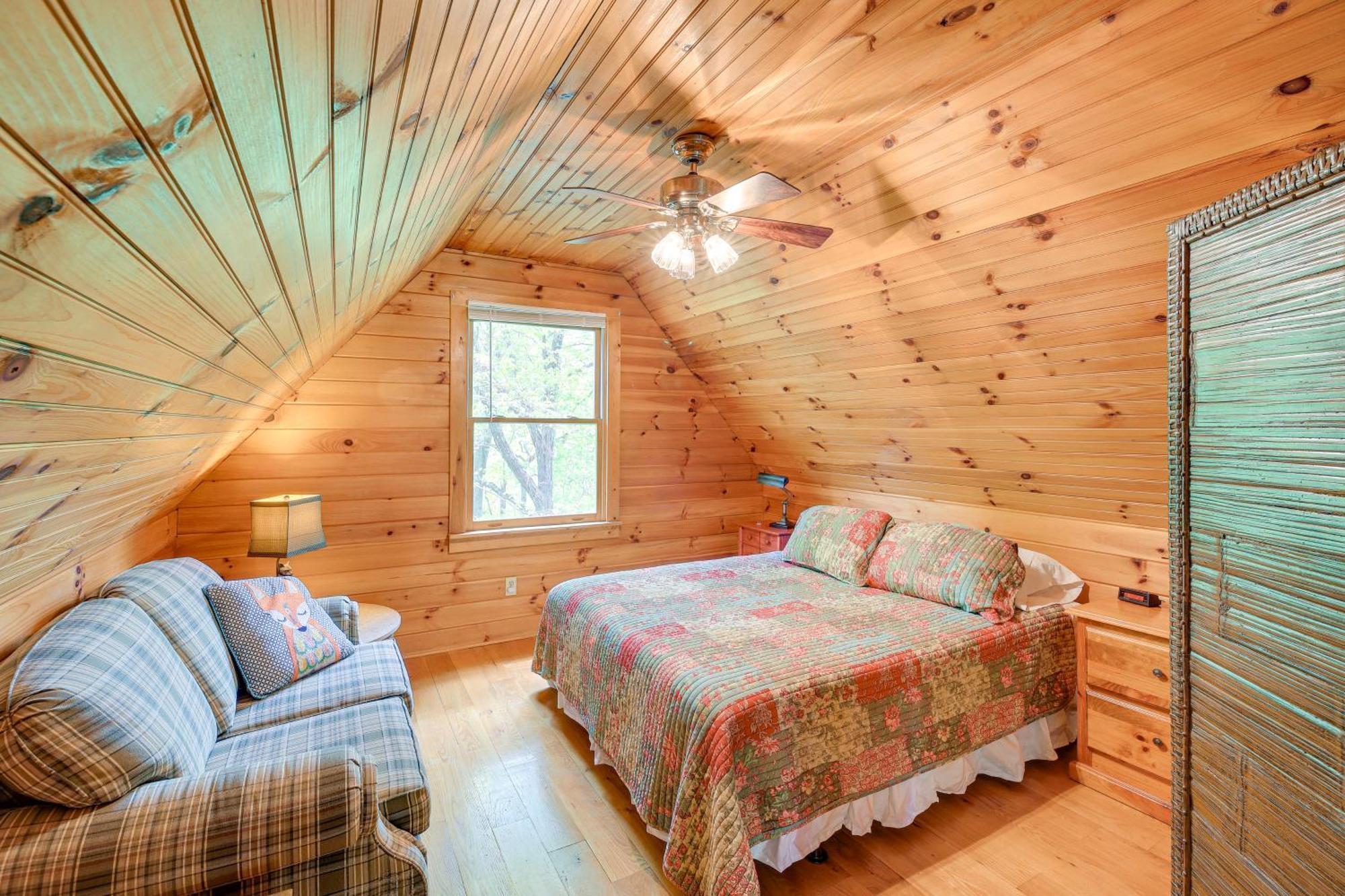 Quaint Blue Ridge Cabin Rental With On-Site Stream! Sparta ภายนอก รูปภาพ