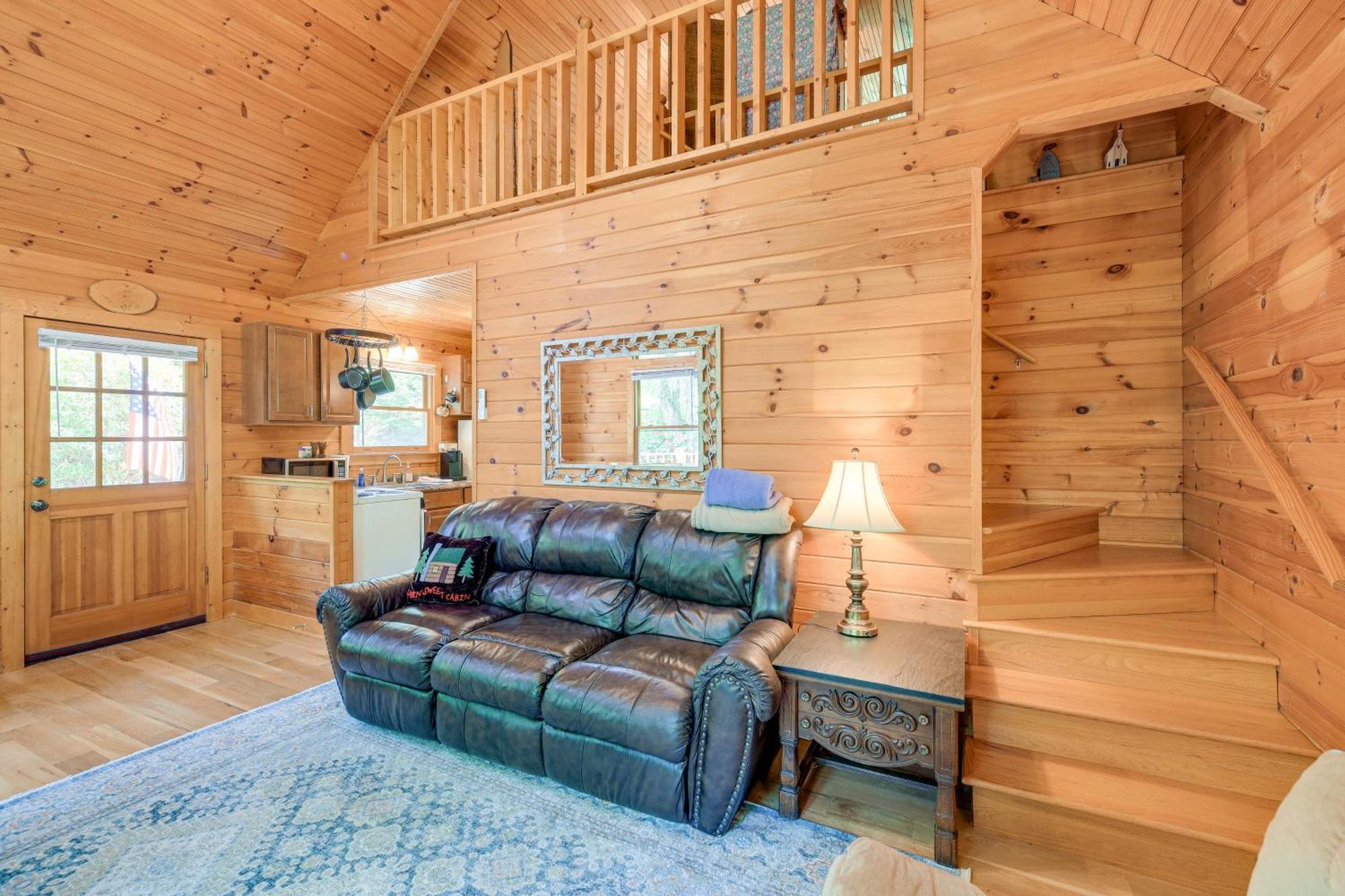 Quaint Blue Ridge Cabin Rental With On-Site Stream! Sparta ภายนอก รูปภาพ
